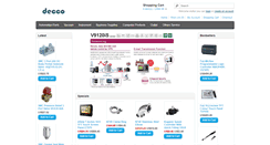 Desktop Screenshot of decco-intl.com